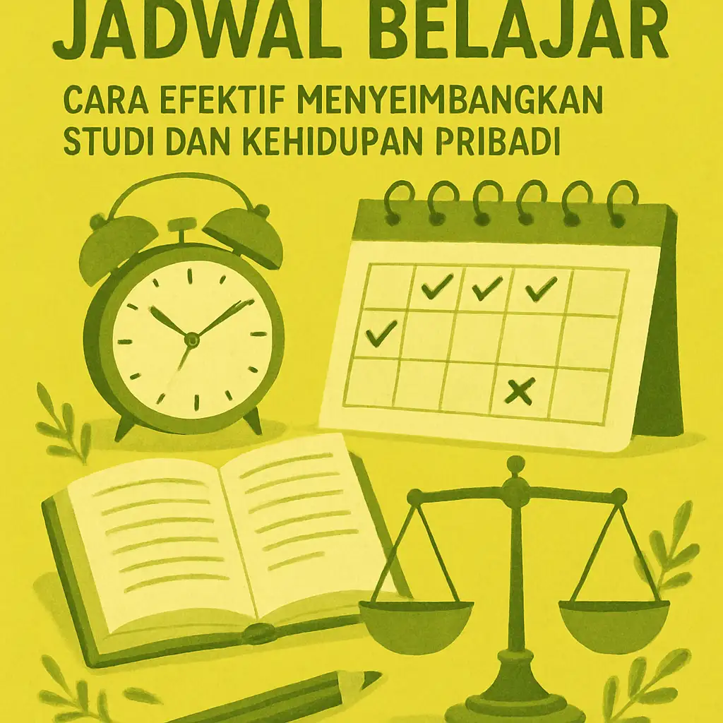 Mengatur Jadwal Belajar: Cara Efektif Menyeimbangkan Studi dan Kehidupan Pribadi